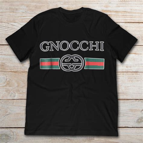 gnocchi fake gucci shirt|genuine gucci t shirt.